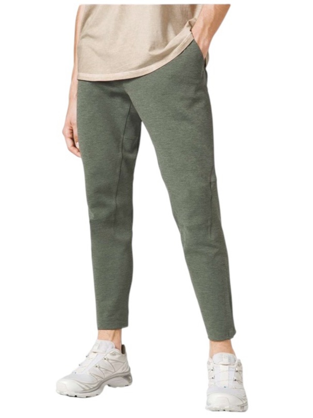 Lululemon Refract Jogger 29” *lululemon lab – Desert Olive / Black – Size Large